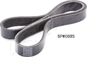 Ashika 112-6PK885 - Поліклиновий ремінь autozip.com.ua