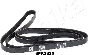 Ashika 112-6PK2625 - Поліклиновий ремінь autozip.com.ua