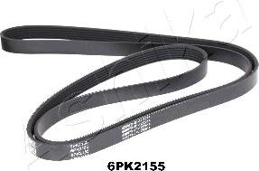 Ashika 112-6PK2155 - Поліклиновий ремінь autozip.com.ua