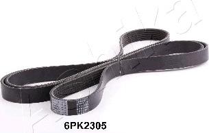 Ashika 112-6PK2305 - Поліклиновий ремінь autozip.com.ua