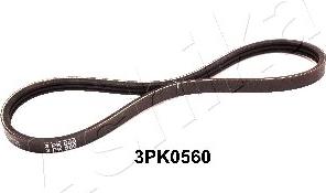Ashika 112-3PK560 - Поліклиновий ремінь autozip.com.ua
