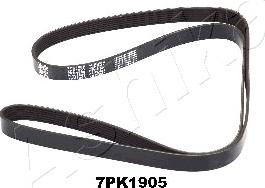 Ashika 112-7PK1905 - Поліклиновий ремінь autozip.com.ua