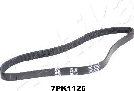Ashika 112-7PK1125 - Поліклиновий ремінь autozip.com.ua