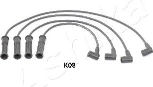 Ashika 132-0K-K08 - Комплект проводів запалювання autozip.com.ua