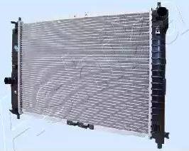 TEMPEST TP.15.61.645 - Радиатор охлаждения CHEVROLET AVEO T250. T255 05- 1.4 i 16V  TEMPEST autozip.com.ua