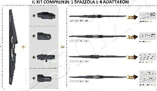 Ashika SA-X28R - Щітка склоочисника autozip.com.ua