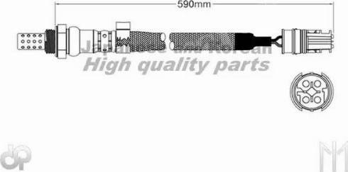 Ashuki 9200-48926 - Лямбда-зонд, датчик кисню autozip.com.ua