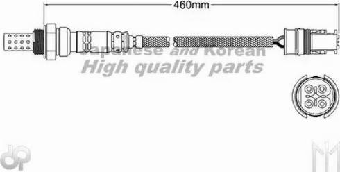 Ashuki 9200-48824 - Лямбда-зонд, датчик кисню autozip.com.ua