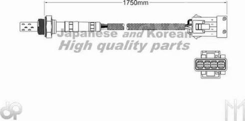 Ashuki 9200-48354 - Лямбда-зонд, датчик кисню autozip.com.ua