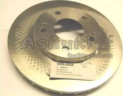Ashuki 0990-0505 - Гальмівний диск autozip.com.ua
