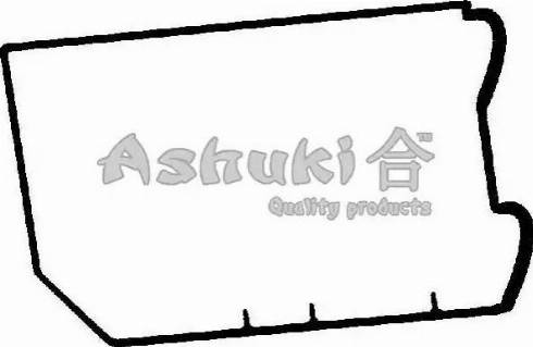 Ashuki 0366-8107 - Прокладка, кришка головки циліндра autozip.com.ua