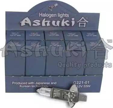 Ashuki G221-01 - Лампа розжарювання, фара з авт. системою стабілізації autozip.com.ua
