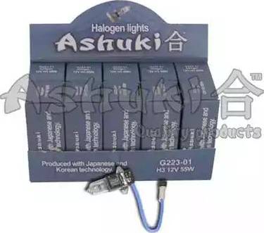 Ashuki G223-01 - Лампа розжарювання, фара з авт. системою стабілізації autozip.com.ua