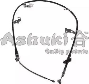 Ashuki HRK12642 - Трос, гальмівна система autozip.com.ua