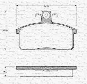 Ashuki K012-11 - Гальмівні колодки, дискові гальма autozip.com.ua