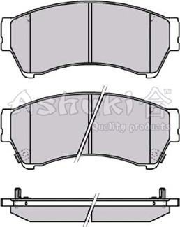 Ashuki M050-38 - Гальмівні колодки, дискові гальма autozip.com.ua