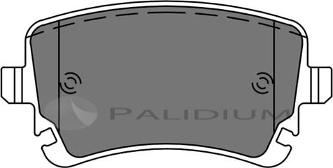 Ashuki P1-1045 - Гальмівні колодки, дискові гальма autozip.com.ua