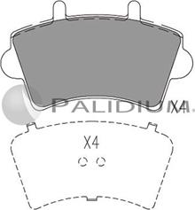 Ashuki P1-1041 - Гальмівні колодки, дискові гальма autozip.com.ua