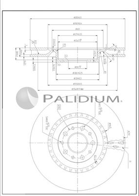 Ashuki P330-270 - Гальмівний диск autozip.com.ua