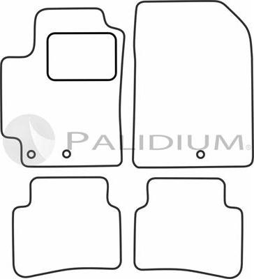 Ashuki PAL18-0773 - Комплект килимків autozip.com.ua