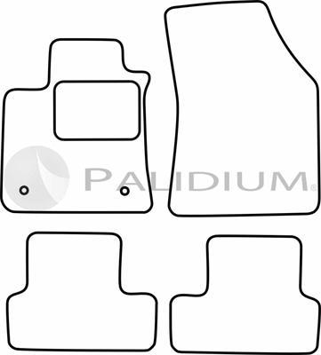 Ashuki PAL18-1433 - Комплект килимків autozip.com.ua