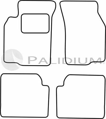 Ashuki PAL18-1026 - Комплект килимків autozip.com.ua