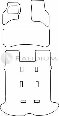 Ashuki PAL18-1148 - Комплект килимків autozip.com.ua