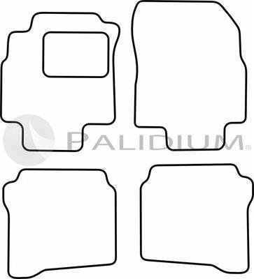 Ashuki PAL18-1143 - Комплект килимків autozip.com.ua