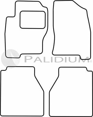 Ashuki PAL18-1119 - Комплект килимків autozip.com.ua