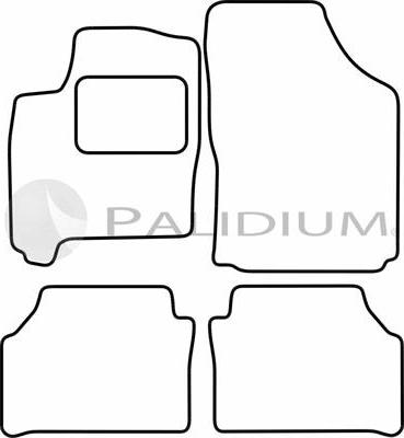 Ashuki PAL18-1204 - Комплект килимків autozip.com.ua