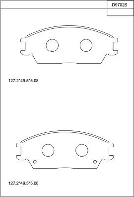 Honda NHC-665 - Гальмівні колодки, дискові гальма autozip.com.ua