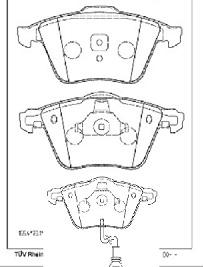 Asimco KD77535 - Гальмівні колодки, дискові гальма autozip.com.ua