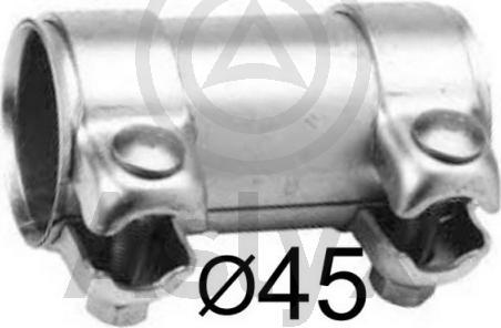 Aslyx AS-541002 - З'єднувальні елементи, система випуску autozip.com.ua