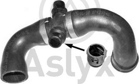 Aslyx AS-509929 - Шланг радіатора autozip.com.ua