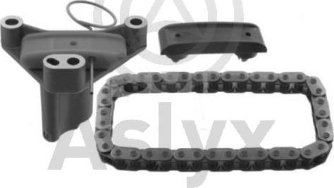 Aslyx AS-506198 - Комплект ланцюга приводу распредвала autozip.com.ua