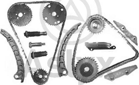 Aslyx AS-502163 - Комплект ланцюга приводу распредвала autozip.com.ua