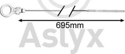 Aslyx AS-521044 - Покажчик рівня масла autozip.com.ua