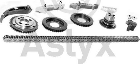 Aslyx AS-521041 - Комплект ланцюга приводу распредвала autozip.com.ua