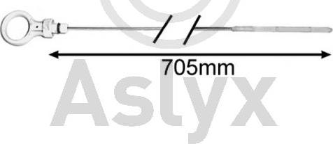 Aslyx AS-521043 - Покажчик рівня масла autozip.com.ua