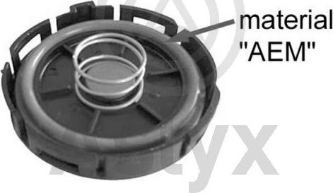 Aslyx AS-521250 - Мембрана, вентиляція картера autozip.com.ua