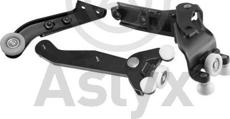 Aslyx AS-521222 - Напрямна ролика, зсувні двері autozip.com.ua