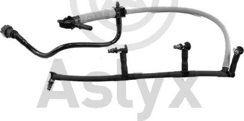 Aslyx AS-204673 - Шланг, витік палива autozip.com.ua