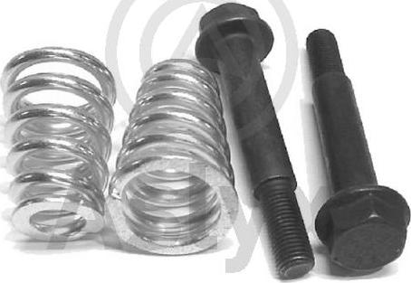 Aslyx AS-200882 - Пружина, труба вихлопного газу autozip.com.ua