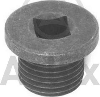 Aslyx AS-200265 - Різьбова пробка, масляний піддон autozip.com.ua