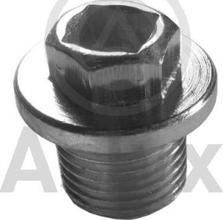 Aslyx AS-200268 - Різьбова пробка, масляний піддон autozip.com.ua