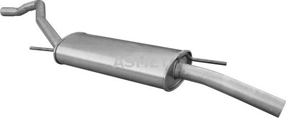 Asmet 04.060 - Глушник вихлопних газів кінцевий autozip.com.ua
