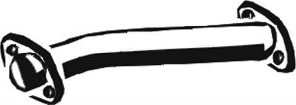 Asmet 05.065 - Труба вихлопного газу autozip.com.ua
