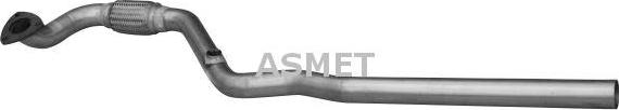 Asmet 05.217 - Труба вихлопного газу autozip.com.ua
