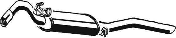 Asmet 03.057 - Глушник вихлопних газів кінцевий autozip.com.ua