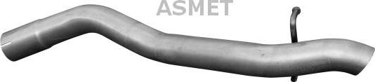 Asmet 07.213 - Труба вихлопного газу autozip.com.ua